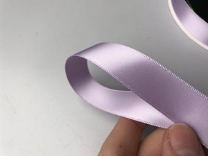Satinbånd - pastel lilla, 19 mm